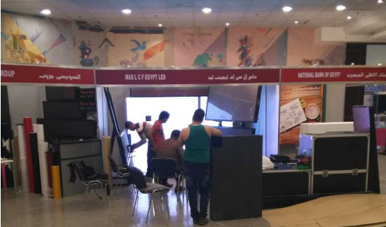 ROYAL皇家88埃及LED显示屏展会