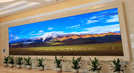 越南P3室内固装LED显示屏项目