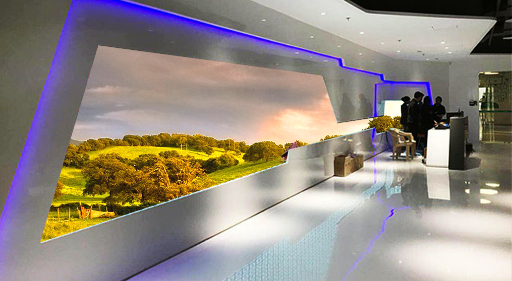 ROYAL皇家88LED异形屏走进OPPO印度总部