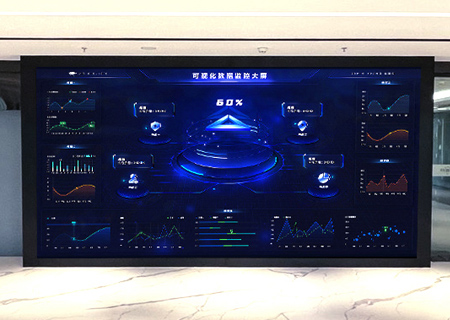 ROYAL皇家88小间距LED大屏助力安盾网打造高科技展厅