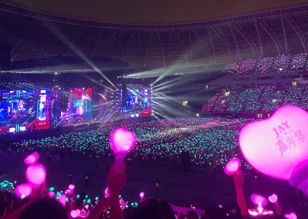 ROYAL皇家88场控荧光棒应援棒“引爆”周杰伦天津演唱会（第二场）